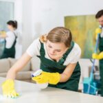 Which individual can employ a cleaning lady?